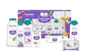 Himalaya Happy Baby Gift Pack 7s with Newborn Baby Essentials | No.1 Doctor Recommended Brand | Complete Baby Care Kit | Safe for Newborns | Perfect for Every Baby Celebration