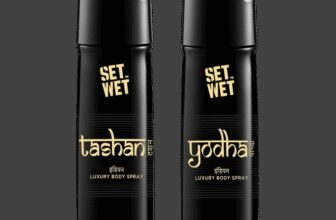 SET WET Yodha,Tashan Luxury & Long Lasting Body Spray I Manly & Luxury Fragrance for Men Deodorant Spray  –  For Men(300 ml, Pack of 2)