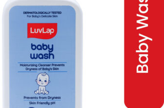 LuvLap Baby Wash With Milk Protein, Oatmeal, Shea Butter and Vitamin E, Soap free(600 ml)