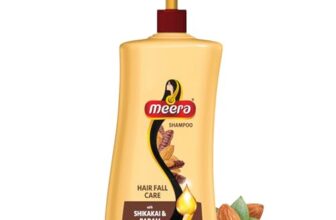 Meera Hairfall Care Shampoo, With Goodness Of Badam and Shikakai, For Men And Women, 650ml.