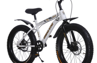 Urban Star HULK | 20T BMX | DOUBLE DISC | FAT TYRES | Premium Quality | Semi Assembled | 20 T (inch) Fat Tyre Cycle(Single Speed, White, Rigid)