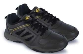 Lancer Mens HECTOR-253MHD-BLK Olive Running Shoe, 10