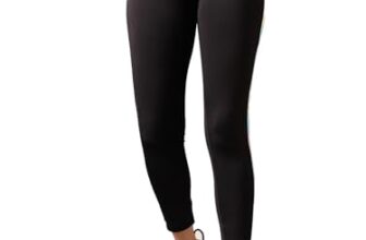 Clovia Women’s Activewear Ankle Length Tights (AB0043H13_Black_XL)