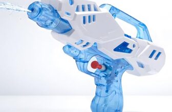 Toyshine 100ml Futuristic Water Gun Toy for Kids | Powerful Pichkari with Trigger Action | Lightweight Water Blaster for Holi, Pool & Outdoor Summer Fun
