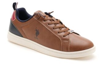 U.S. POLO ASSN. Mens | Stefan Tan Tan| Stylish Casual Sneaker Shoes for Man, 7 UK