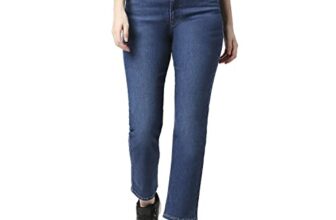 Pepe Jeans Women’s High Rise Skinny Straight Fit Jeans