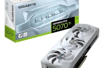 GIGABYTE GV-N507TEAGLEOC ICE-16GD | GeForce RTX 5070 Ti Eagle OC ICE 16GB GDDR6X Graphics Card