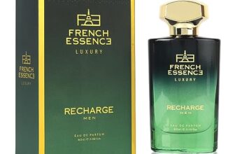 French Essence Recharge Premium Perfume for Men | Long Lasting Luxury Eau de Parfum | Fresh Citrusy & Musk Scent | Ideal Gift Perfume | 60 ml