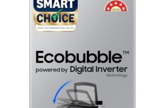 Samsung Smart Choice 8 kg, 5 star, Eco Bubble Tech, Digital Inverter Motor, Soft Closing Door, Fully-Automatic Top Load Washing Machine (WA80BG4441BGTL, Light Gray)