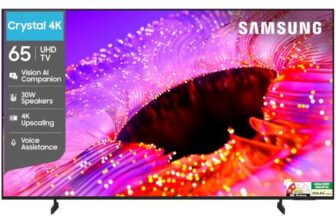 Samsung 65 inches Crystal UHD 4K Samsung Vision AI Smart TV UA65UE85AHULXL