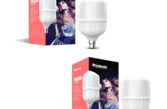 Goldmedal Thor 30W B22 Base LED Bulb for Home & Office | Energy Efficient | 230 Degree Light Coverage | Surge Protection up to 4KV | Rated Life 15000 Hrs | Cool Daylight (6500K) |Pack of 2