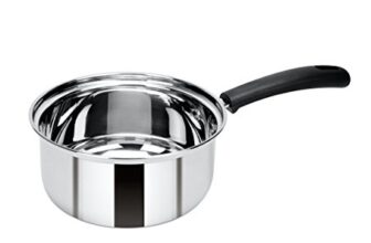 TOSAA TSSP16 Stainless Steel Sauce PAN 16 CM,Premium Stainless Steel for the Modern Kitchen,Safe for Cooking All Types of Foods (1900 ml)