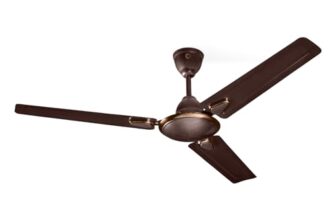 CG Hansair | Decorative High-Speed 1200mm Ceiling Fan | 100% Copper Motor | 2-Year Warranty | Double Ball Bearing | Metallic Choco Brown