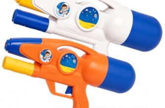 Storio Manual Space War of Water Blaster Guns Toy with Upto 20Ft Range | High Pressure Mechanism Ideal Outdoor Toy for Pool & Beach Fun