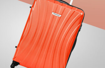 PROVOGUE S01-Scarlet Red Check-in Suitcase 4 Wheels – 24 inch