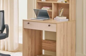 Home Centre | Lexus Study Desk | Engineered Wood | Brown | 1 Year Warranty