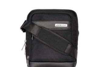 Lavie Sport Athos Sling Bag | Stylish Crossbody Bag | Bag for Travel | Multipurpose Crossbody Bag with Adjustable Strap for Travel and Office Use | Shoulder Bag for Women