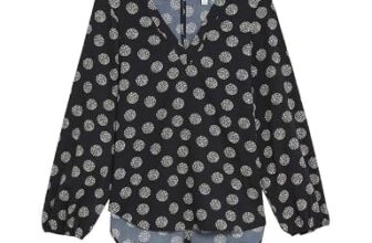 Marks & Spencer Printed V-Neck Blouse