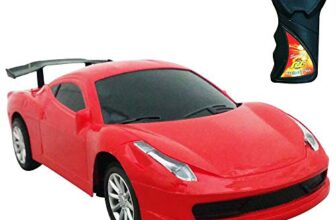 Negi Kid Plastic Remote Control Ferrari Model Car, Pack Of 1, Multicolour