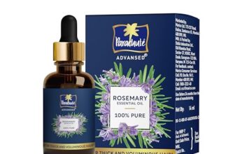 Parachute Advansed Rosemary Essential Oil | 100% Pure | Hair Growth & Hair Fall Control | Thick & Voluminous Hair | Moisturises dry hair, Reduces hair breakage, Improves hair Resilience | 14ml