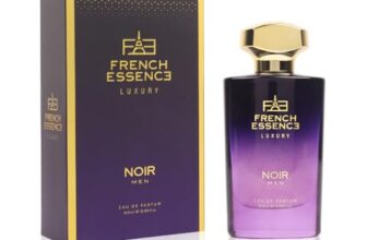 FRENCH ESSENCE Premium Aerosol Perfume For Men | Luxury Perfume | Eau De Parfum Set Long Lasting Smell, Gift Purpose, Fresh Scent (Noir) 60 Ml|Patchouli, Lavender Long Lasting Edp