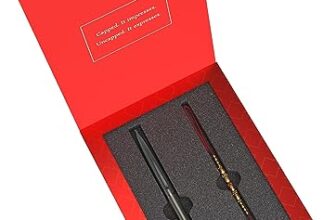 Paperkraft Rakshabandhan Gift Set | Rakhi & Pen Pack | Premium Metal Body Pen With Elegant Twist Mechanism, Blue, Black
