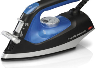 Hamilton Beach 3 in 1 Steam Iron 1200 W Steam Iron(Black & Blue)