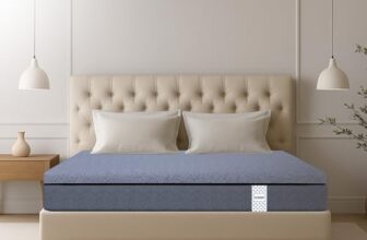 Florance Orthopedic Mattress with 7 Zone Air Gel Memory Foam, Medium-Firm, Pressure Relief, Oeko Tex Certified Fabric, Zero Partner Disturbance, King Size Mattress, 12-Year Warranty, 72x72x6