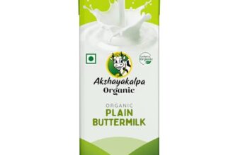 Akshayakalpa Organic Plain Butter Milk – UHT – 180ml