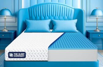 The Sleep Company Orthopedic GRID Mattress | Doctor-Recommended Support for a Healthy Back | Patented SmartGRID Technology | Medium Firm | 10-Year Warranty | King Size Bed Mattress | 78x72x8