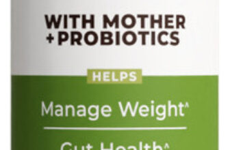 WOW Life Science Apple Cider Vinegar Effervescent Tablet + Probiotics For Weight Management(15 Tablets)
