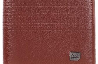 Lavie Sport Henry Bi-Fold Wallet for Men|2 Currency compartments|Holds Upto 4 Credit/ATM Cards|Transparent ID Slot|12 Months Warranty|Box Packaging for Gifting