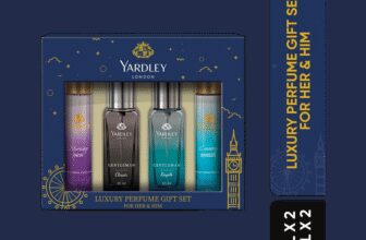 Yardley London Luxury Perfume Gift Set for Her & Him| 18ml x 2 + 20ml x 2 Combo Set(Set of 4)