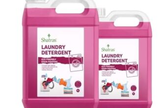 Shatras Deep Cleaning Laundry Liquid Detergent, Natural, Organic, No harmful chemical included, Baby Safe, Skin Friendly(Pack of 2)