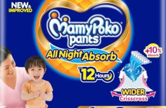 New Mamypoko Pants Premium All Night Absorb| Pant Style Baby Diapers X- Large Size(XL), 52 Count, Ideal for 12-17Kgs|1 Diaper= Upto All Night Absorption now with 10% increased power|Wider Crisscross Sheet|Gentle Coco Care| 12hr Leakage Protection| Prevents Heaviness.