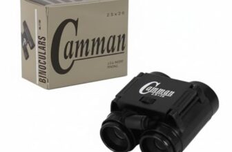 HOMOZE Compact Folding Binoculars for Kids & Adults | Day & Night Use Polarized Telescope with High-Performance Optics | Lightweight Outdoor Binoculars for Bird Watching, Travel, Camping & Stargazing