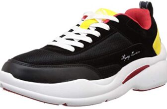 Flying Machine Men’s Fanny Black Sneakers-9 UK (43 EU) (10 US) (25520015)