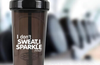 FITKIT Classic Bottle 700 ml Plastic Shaker(Pack of 1, Black)
