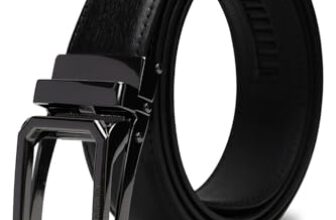Men Black Solid Formal Belt