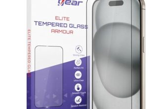 Zapgear Tempered Glass for iPhone 15 and16 (6.1 Inch) | 9H Hardness Screen Protector | HD Clear | Bubble Free Installation | Anti Scratch | Case Friendly Glass Guard for iPhone 15