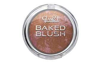Glam21 Baked Blusher | Highly Pigmented, Long Lasting | Illuminating Glow Finish | Smooth & Blendable Texture |Stays up to 8 hours | For All Skin Types | 6gm | Shade-07
