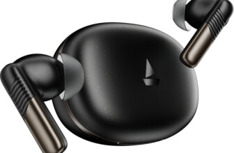 boAt Airdopes Prime 412, AI-ENx Tech, 50 Hour Battery, ASAP Charge,BEAST Mode,BT v5.4 Bluetooth(Midnight Black, True Wireless)