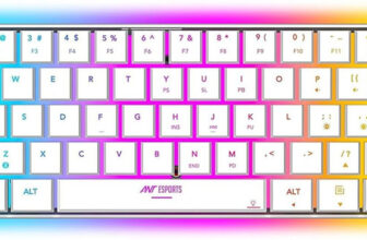 Ant Esports MK 1500 Mini / 60% Pro RGB, Type-C Charging, 1000 mAh battery, Membrane Wireless Tenkeyless Gaming Keyboard Compatible with Desktop, Laptop, Mac Easy to Use,Plug and Play,Quick, Comfy Durable body(White)