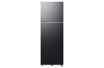 Samsung 330 L, 2 Star, Convertible 5-in-1, Digital Inverter, Frost Free Double Door, WiFi Bespoke AI Refrigerator (RT34HG5A42BXHL, Luxe Black, 2026 Model)