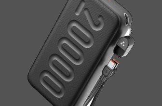 Ambrane 20000 mAh 22.5 W Compact Power Bank(Black, Lithium Polymer, Power Delivery 3.0, Quick Charge 3.0 for Mobile, Smartwatch, Earbuds, Tablet)
