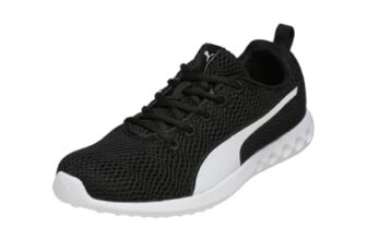 Puma mens Dwane Black-White Running Shoes – 7 UK (19326105)