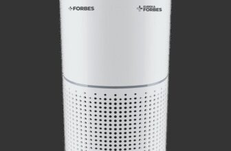 EUREKA FORBES Air Purifier 270 with True HEPA H13 Filter & Surround 360? Air Intake Technology| Removes 99.97% PM2.5, Dust, Allergens, Bacteria & Pollen| 4-Stage Purification| Covers Area up to 365 Sq. Ft.| PM2.5 Colour Indicator | Auto Mode | Filter change indicator | Sleep Mode | Timer Portable Ro