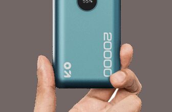 GOBOULT Ampvault V20 20000 mAh 22.5 W Compact Pocket Size Power Bank(Teal, Lithium Polymer, Fast Charging for Earbuds, Mobile, Smartwatch, Speaker, Tablet, Trimmer)