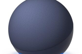 Amazon Echo Dot (5th Gen) | Smart speaker with vibrant sound, Motion Detection, Temperature Sensor, Alexa and Bluetooth| Blue