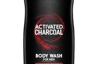 Mancode Activated Charcoal Body Wash for Men 450ml, Shower Gel with Oil Control, Natural Oils Extract, Odor Protection
